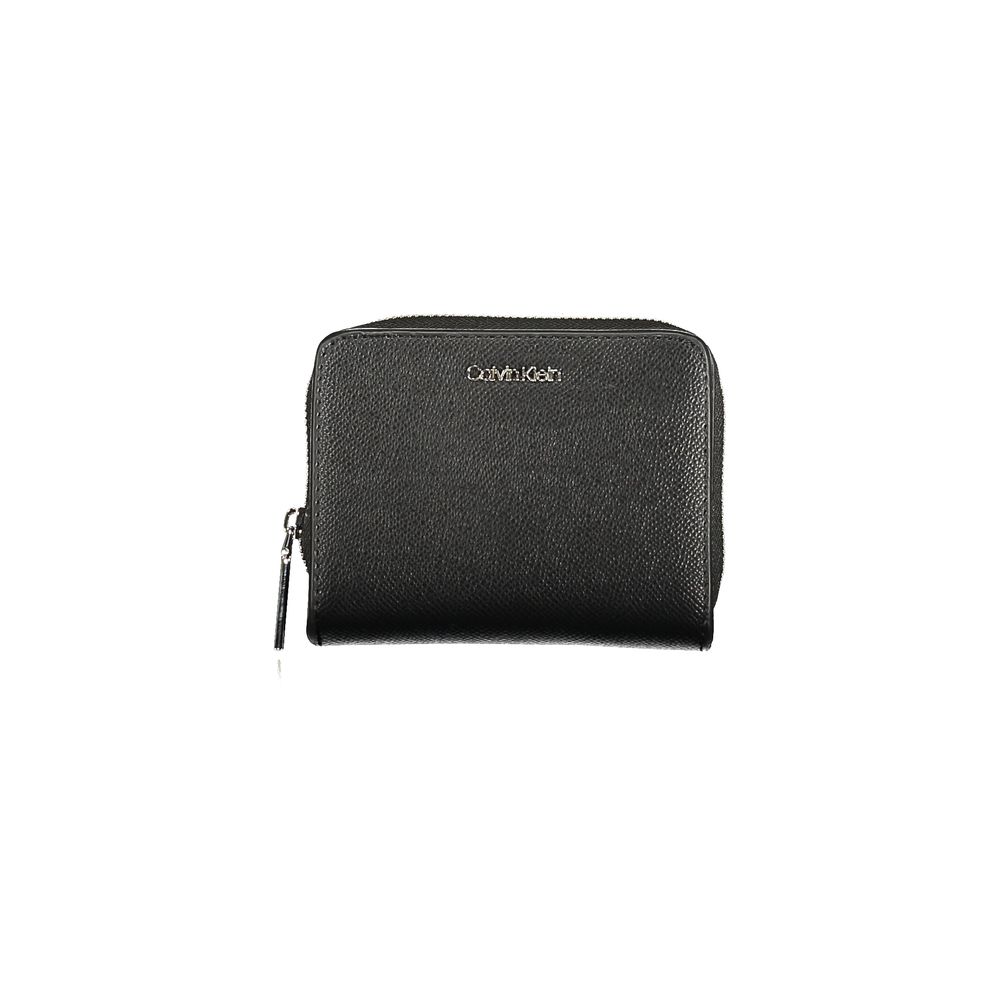 Black Polyethylene Women Wallet