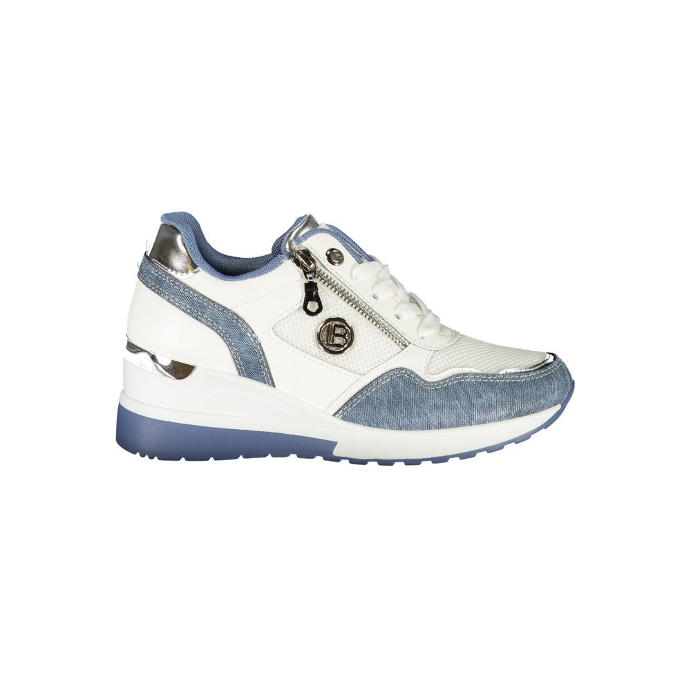 Blue Synthetic Women Sneaker