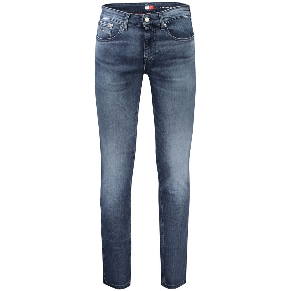 Blue Cotton Men Jeans