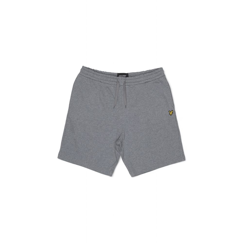 Gray Cotton Bermuda