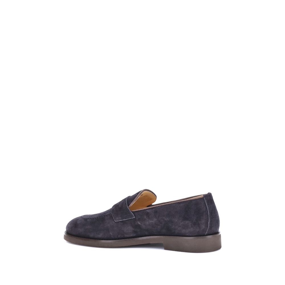 Suede Loafers