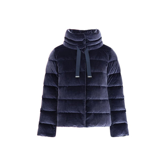 Cotton chenille-effect Down Jacket