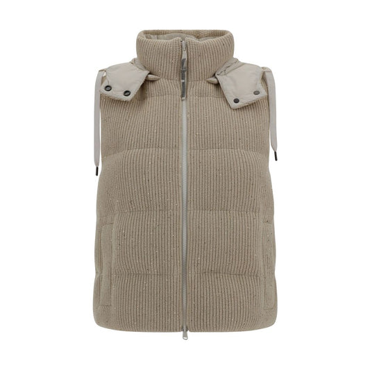 Hooded Down Vest