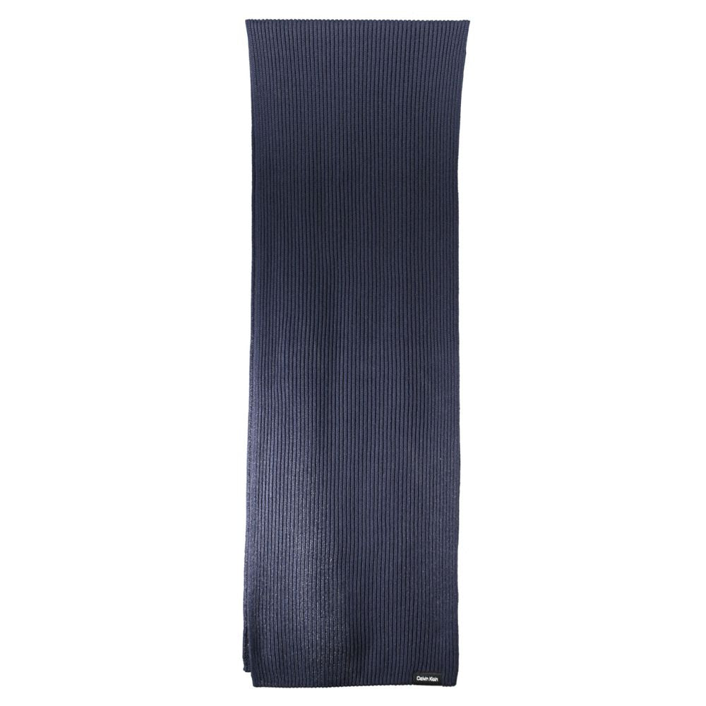 Blue Cotton Scarf