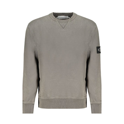 Green Cotton Men Sweater