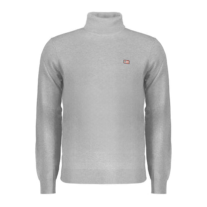 Gray Polyester Sweater