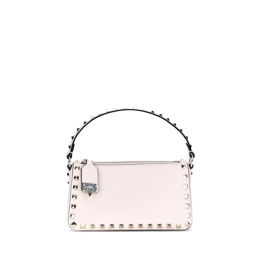 Rockstud Zip-Up Shoulder Bag