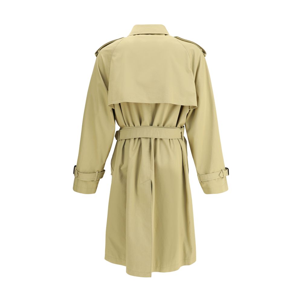 Medium cotton gabardine Trench Coat