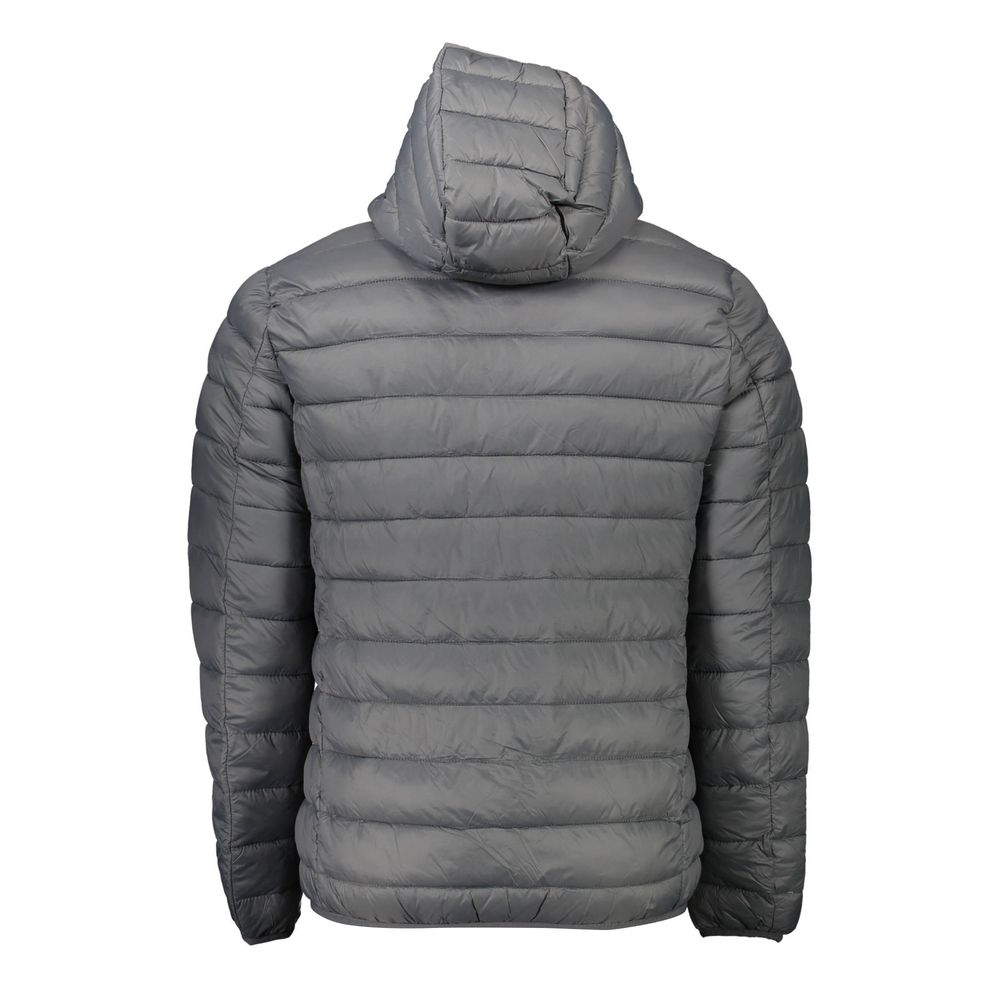 Gray Polyamide Jackets & Coat
