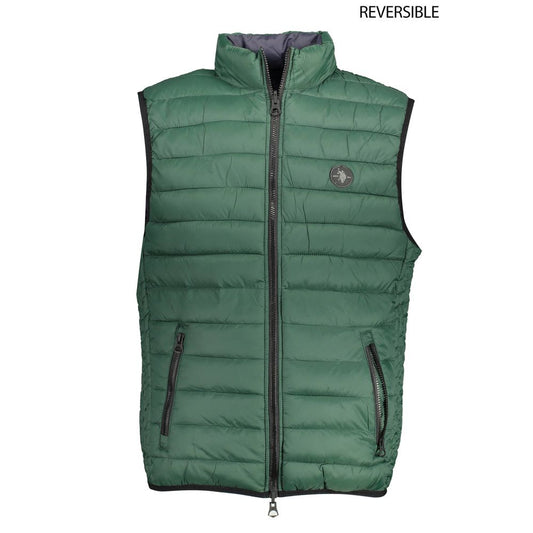 Green Nylon Men's Jacket