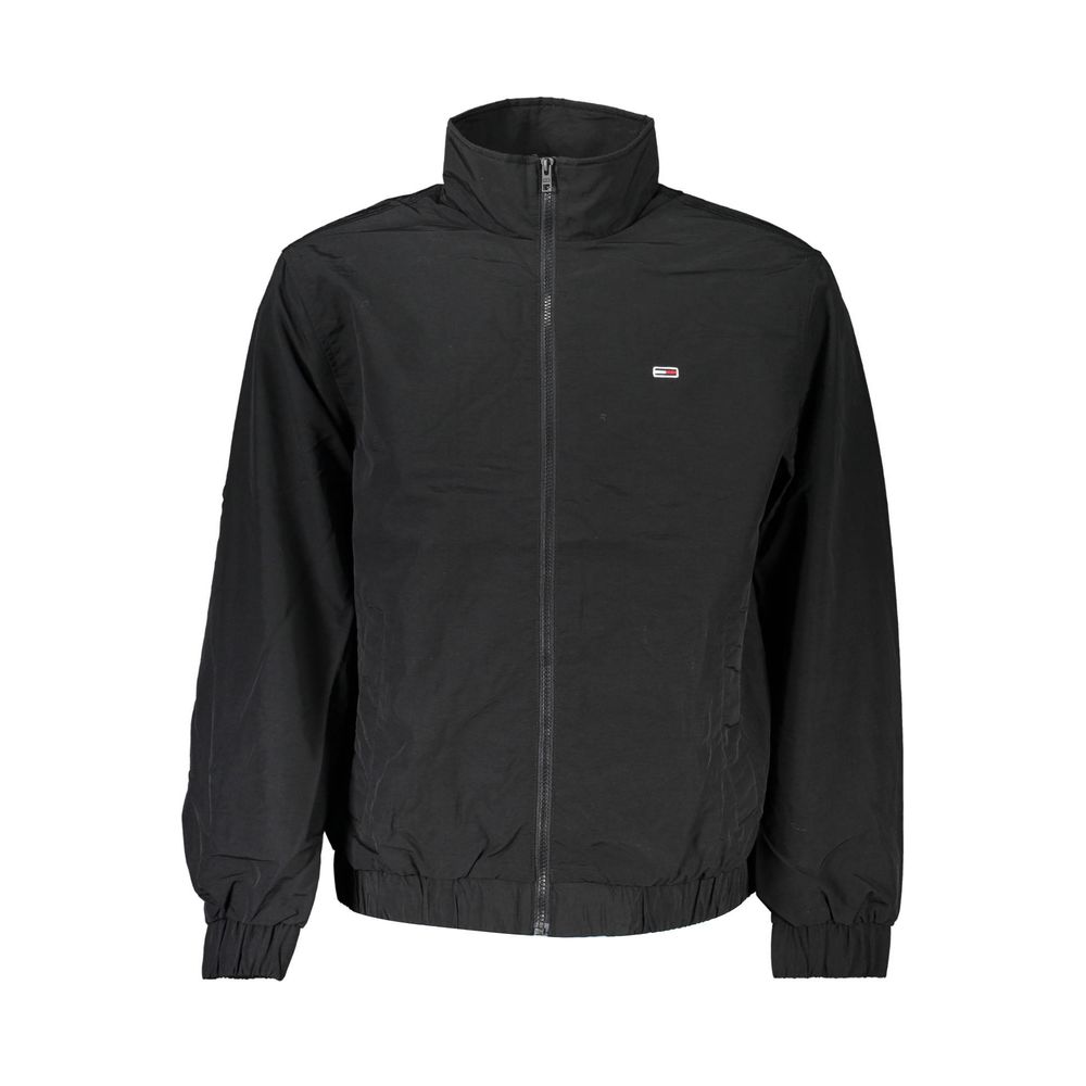 Black Polyamide Men's Jacket