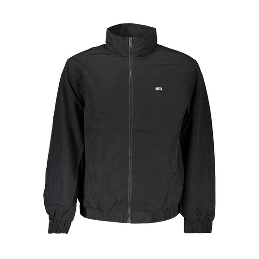 Black Polyamide Men's Jacket