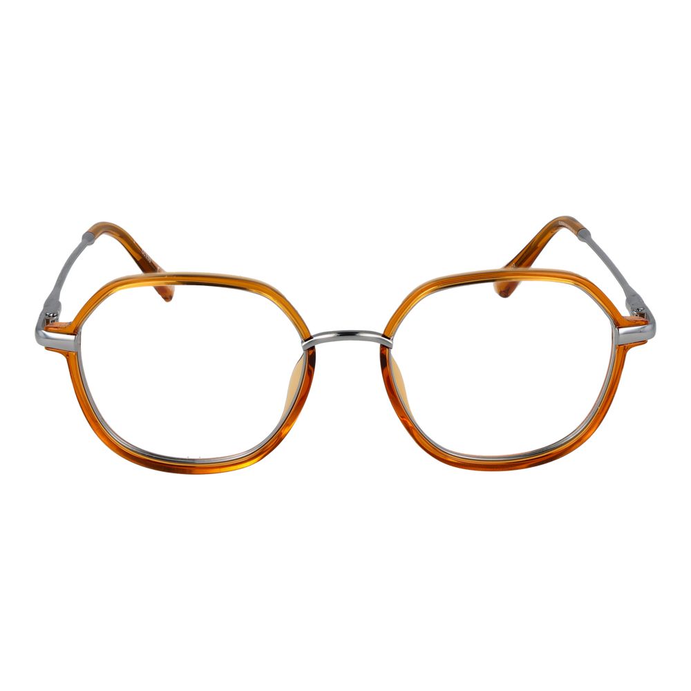 Orange Men Glasses Frame