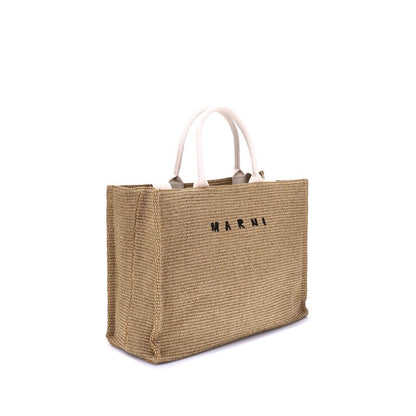 Raffia-effect Tote Bag