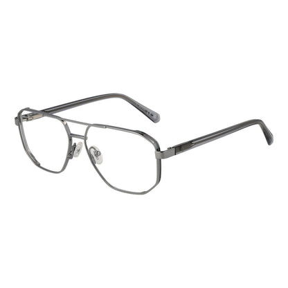 Silver Men Glasses Frame