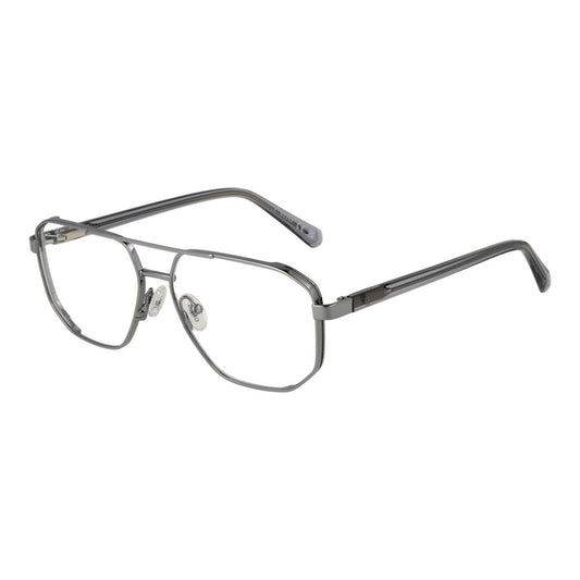Silver Men Glasses Frame