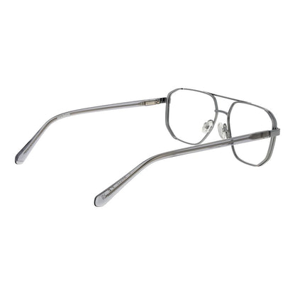 Silver Men Glasses Frame