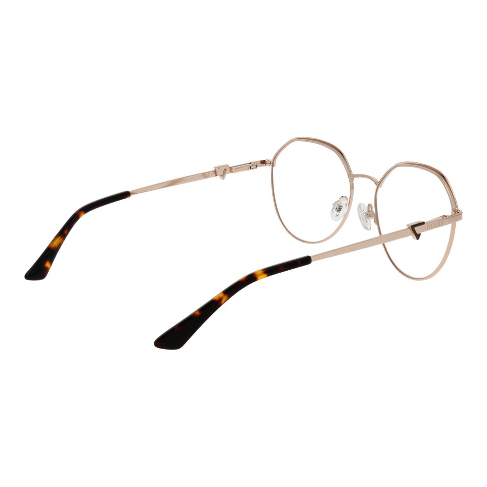 Gold Women Glasses Frame