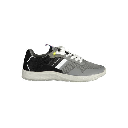 Gray Polyester Sneaker