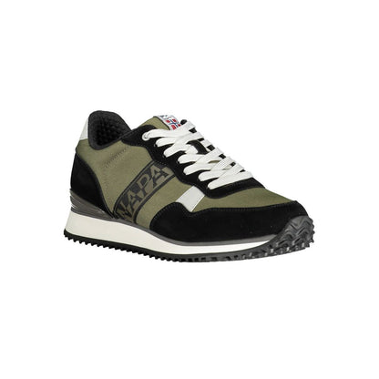 Green Polyester Sneaker