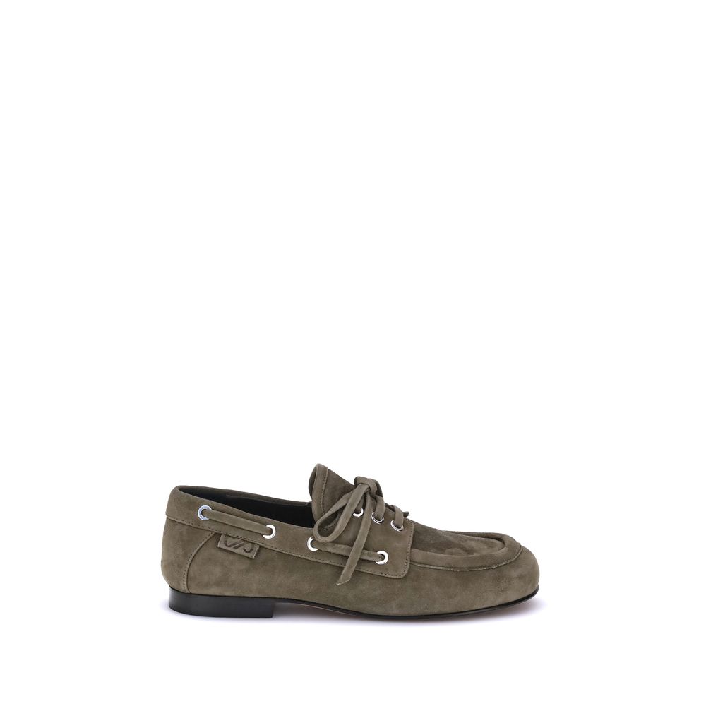 Suede Deck Loafers