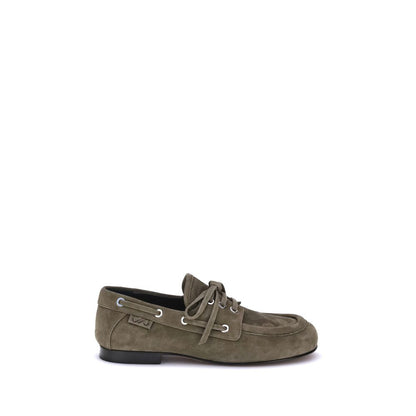 Suede Deck Loafers