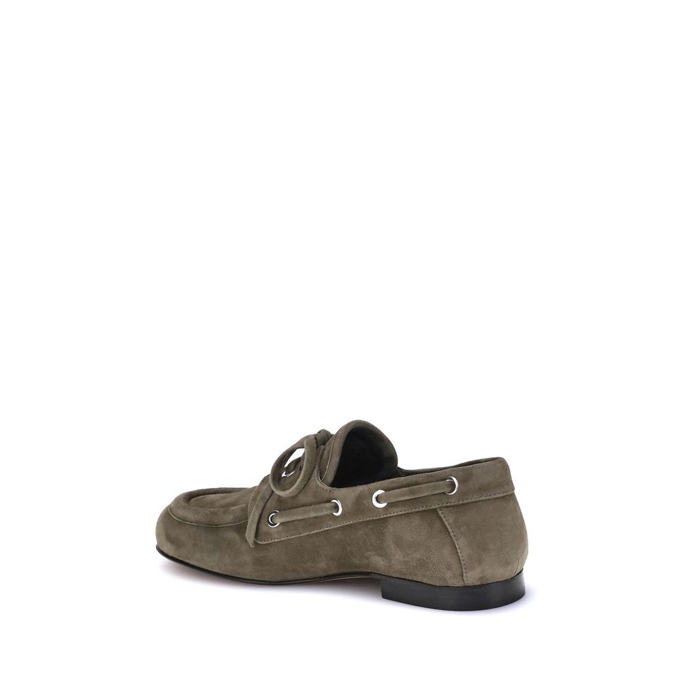 Suede Deck Loafers