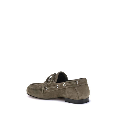 Suede Deck Loafers