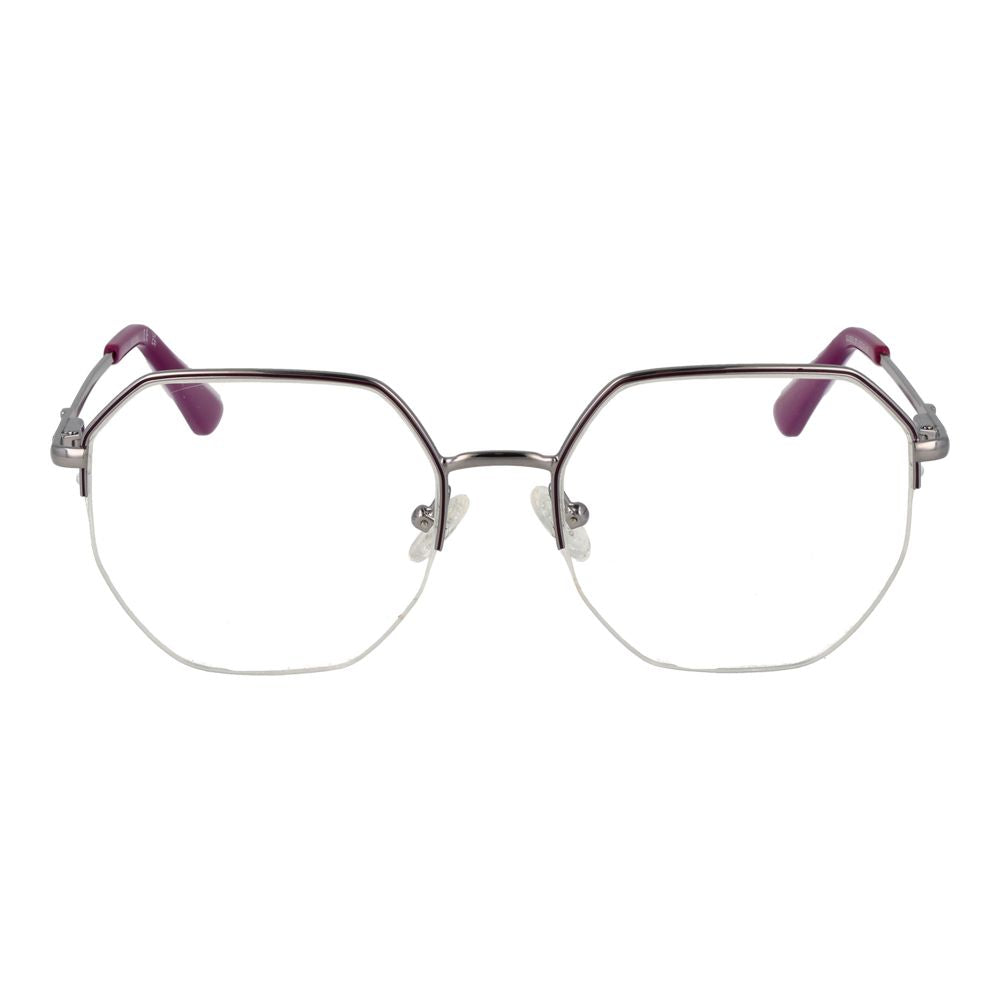 Silver Women Glasses Frame