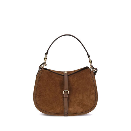 Suede Pony Shoulder Bag