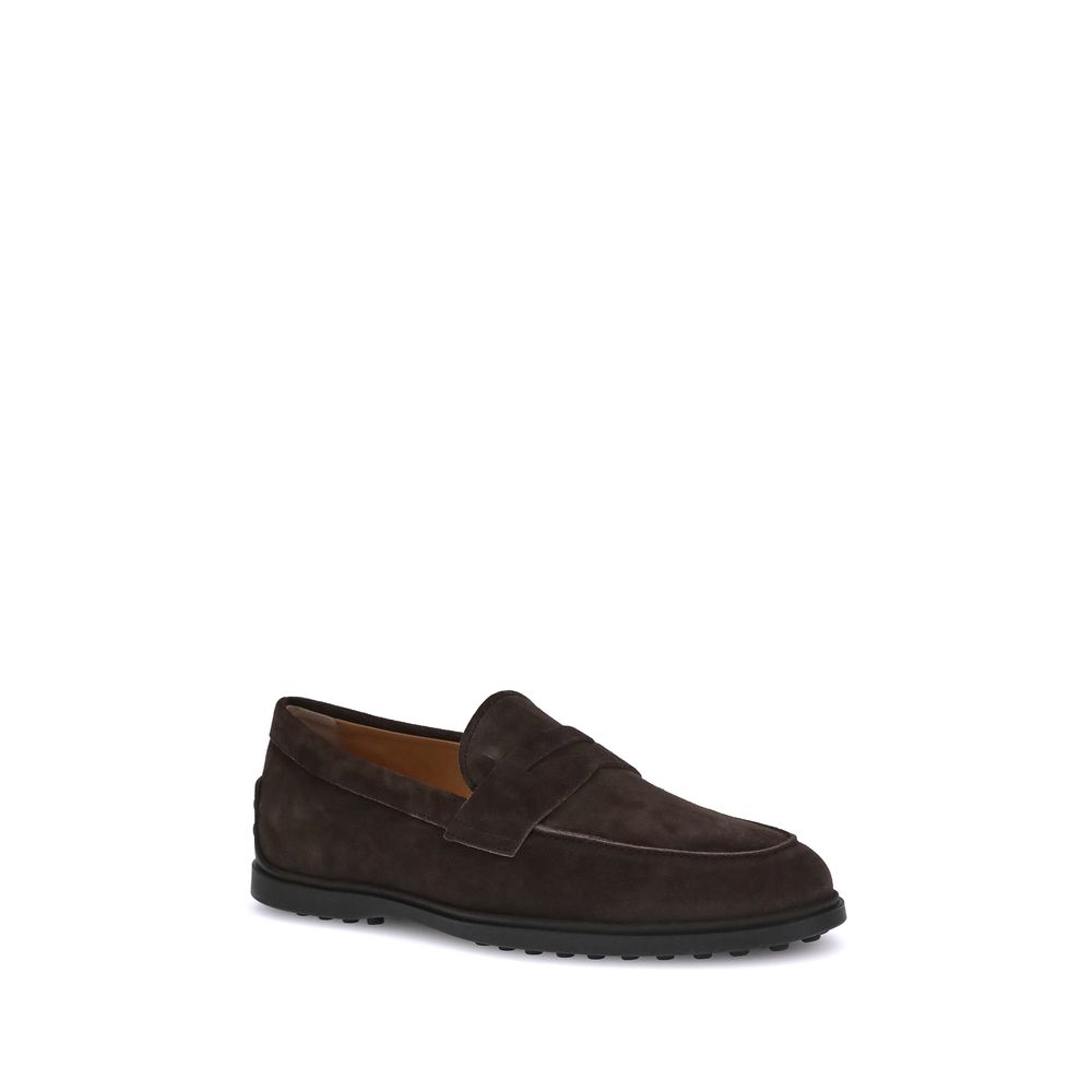 Suede Loafers