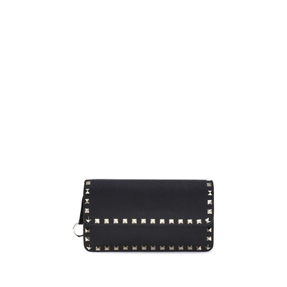 Rockstud Pochette with chain