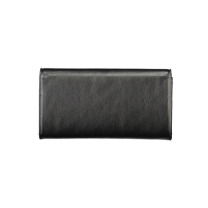 Black Polyethylene Women Wallet