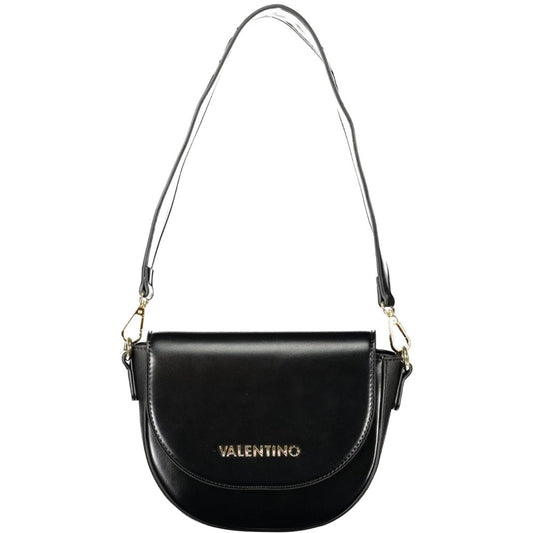 Black Polyethylene Women Handbag