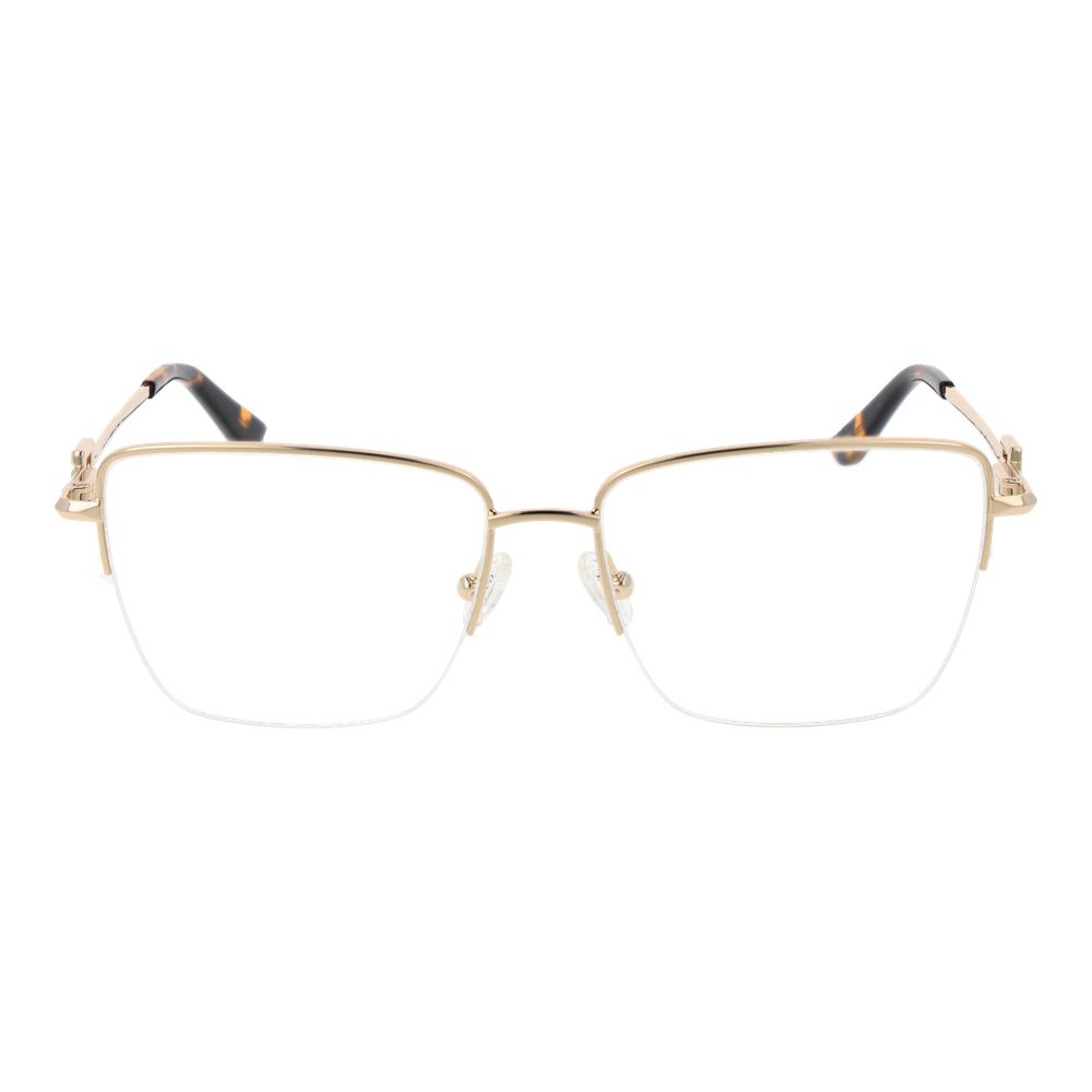 Gold Women Glasses Frame