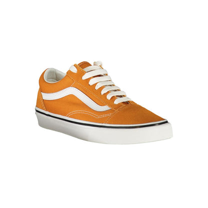 Orange Polyester Sneaker