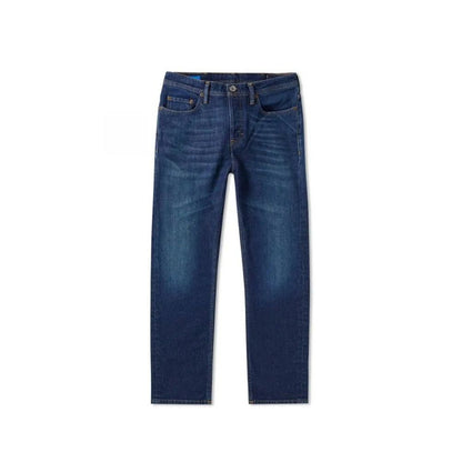 River Dark Blue Cotton Denim Jeans