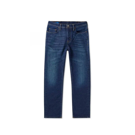 River Dark Blue Cotton Denim Jeans