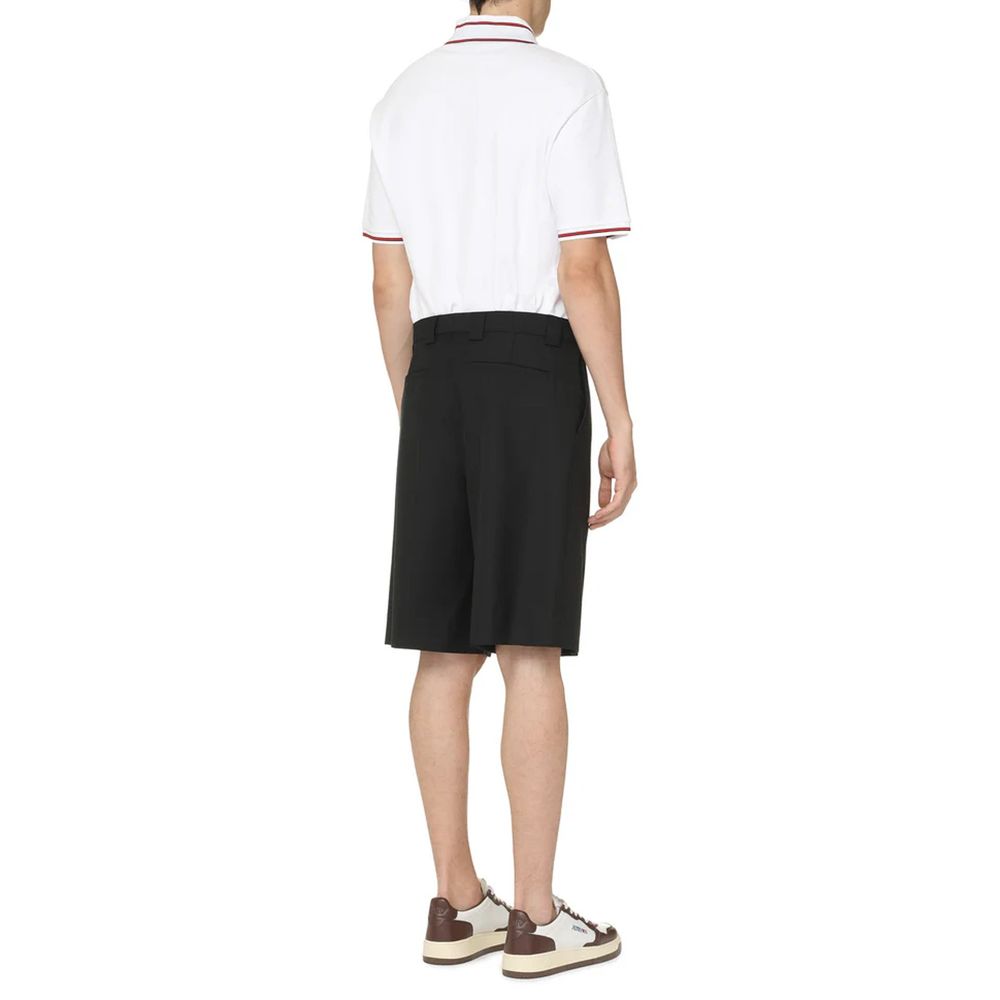 Gabardine Bermuda Shorts