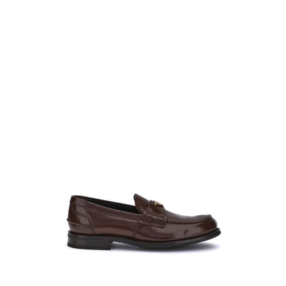 Triangular plaque Loafers