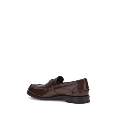 Triangular plaque Loafers