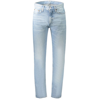 Blue Cotton Men Jeans