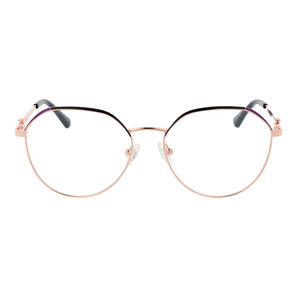 Gold Women Glasses Frame