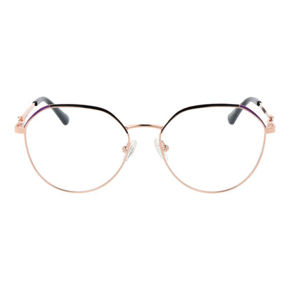Gold Women Glasses Frame