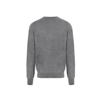 Gray Cashmere Men Sweater