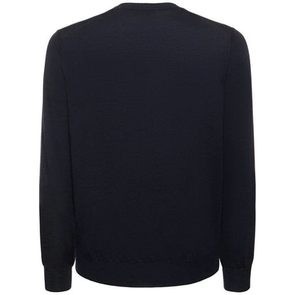 Blue Cashmere Men Sweater