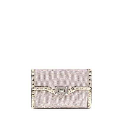 Small canvas Rockstud Shoulder Bag