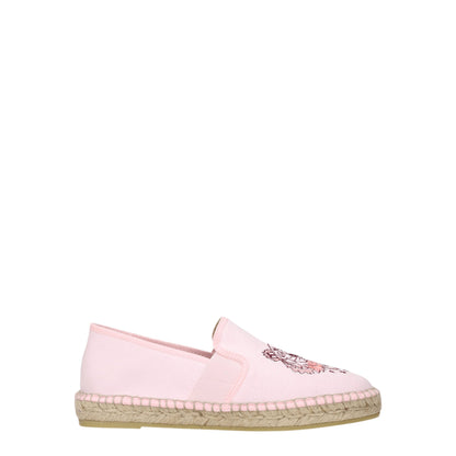 Pink Fabric Espadrilles