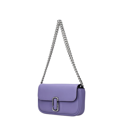 Purple Leather Crossbody Bags