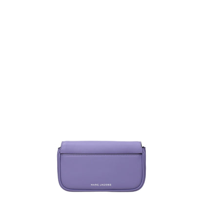 Purple Leather Crossbody Bags